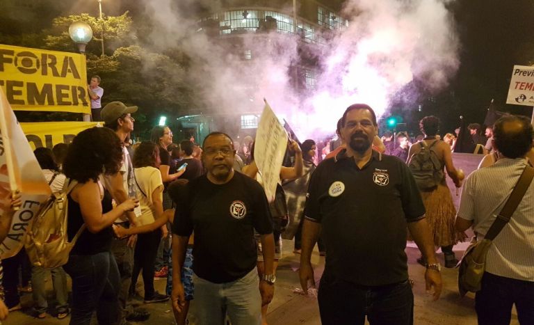 Mobiliza��o Nacional contra o desmonte da aposentadoria e da CLT