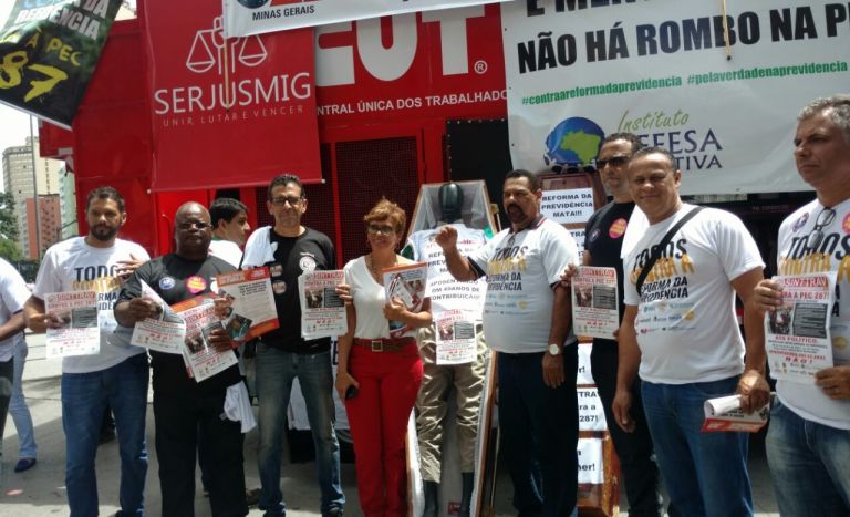 Manifesta��o Nacional contra a Reforma da Previd�ncia