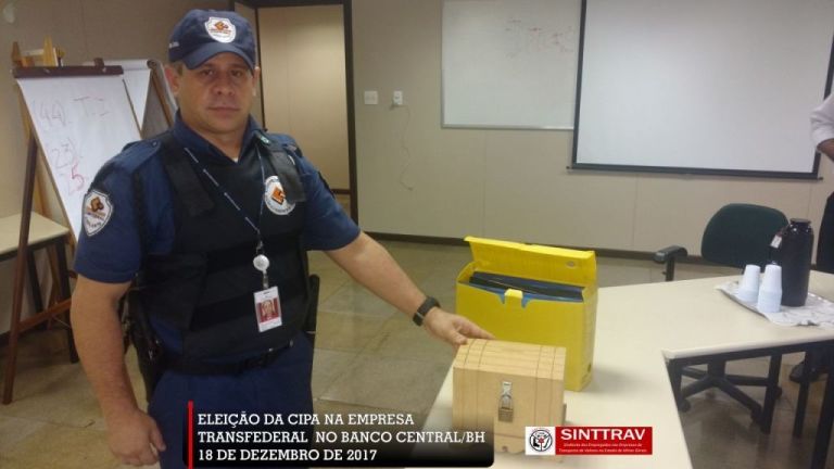 ELEI��O DA CIPA NA EMPRESA TRANSFEDERAL LOTADO NO BANCO CENTRAL/BH