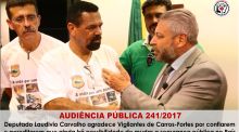 Deputado Laudivio agradece vigilantes de carros-fortes pela confiança