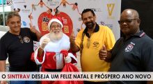 O SINTTRAV deseja um FELIZ NATAL e PR�SPERO ANO NOVO