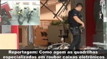 Como as quadrilhas se organizam e como a pol�cia combate os criminosos.
