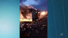 Quadrilha armada explode carro-forte em Aracati, interior do Ceará
