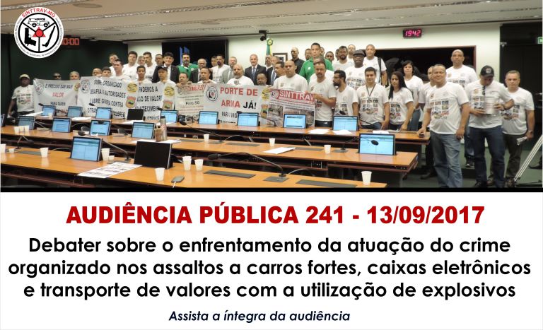 Audi�ncia P�blica em Brasilia - SINTTRAV/MG