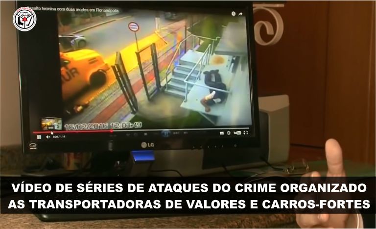 7� V�deo - Vigilantes e Carros-Fortes na mira de criminosos