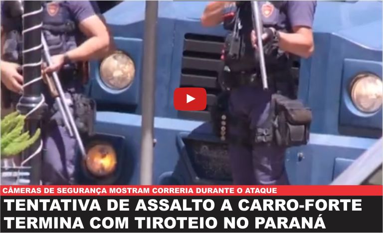 Um assaltante morreu e seis pessoas ficaram feridas