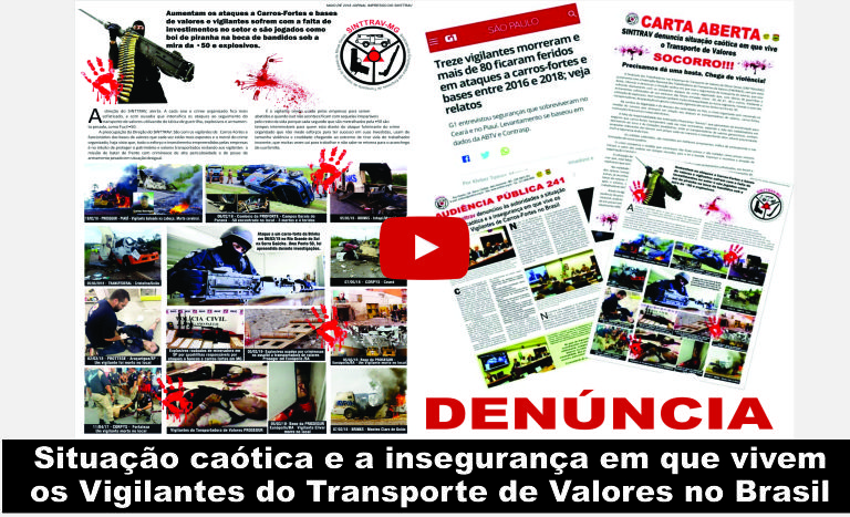 Veja os n�meros alarmantes dos ataques ao Transporte de Valores