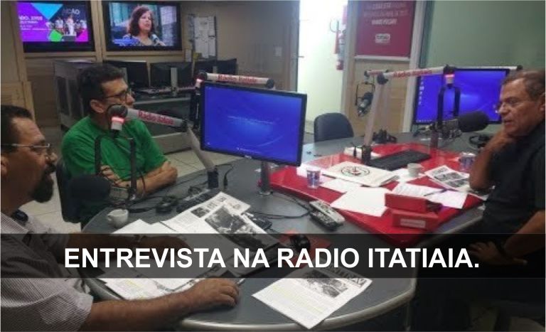 SINTTRAV em entrevista na radio Itatiaia