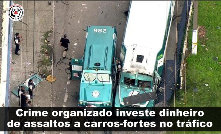 Dinheiro dos assaltos a carros-fortes � investido em drogas