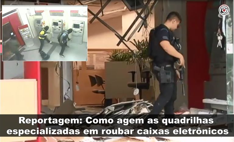 Como as quadrilhas se organizam e como a pol�cia combate os criminosos.