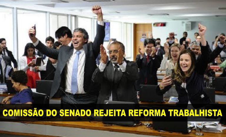 Temer sofre derrota: Comissão do Senado rejeita reforma trabalhista