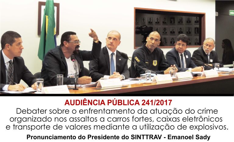 AUDI�NCIA PUBLICA 241/2017 BRASILIA - Pronunciamento do Presidente
