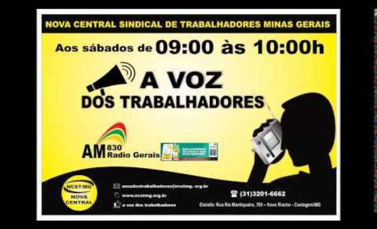 Presidente do SINTTRAV participa do programa a Voz dos Trabalhadores