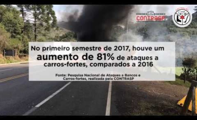valores exorbitantes s�o subtra�dos pelo crime organizado em ataques a carros-fortes