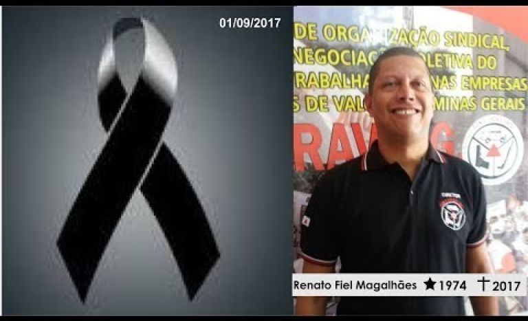 Homenagem do SINTTRAV ao guerreiro Renato Magalh�es