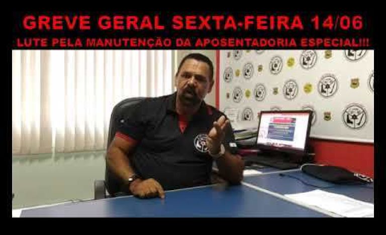 PARTICIPEM TODOS DA GREVE DIA 14/06 SEXTA-FEIRA!